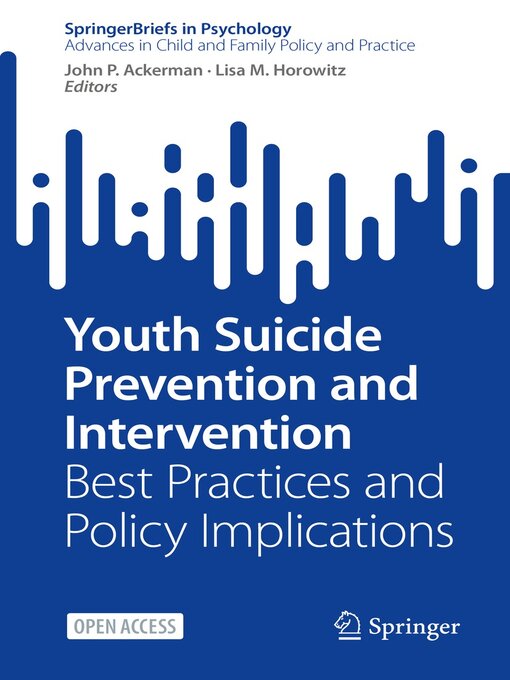 Title details for Youth Suicide Prevention and Intervention by John P. Ackerman - Available